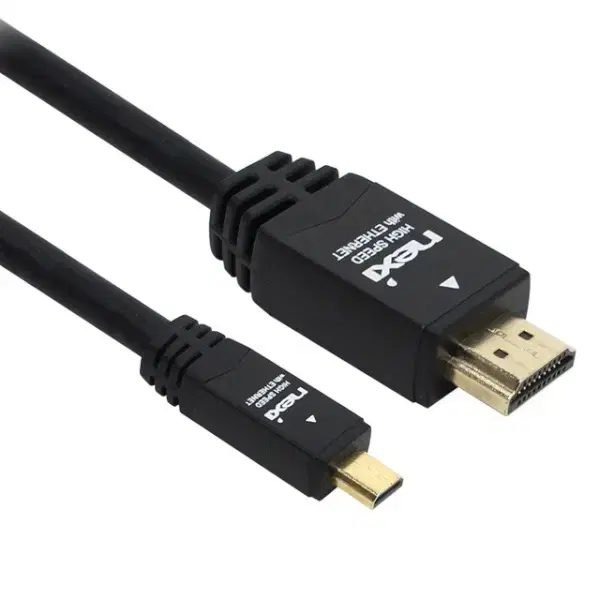 노트북 마이크로 HDMI to HDMI 변환케이블 2m