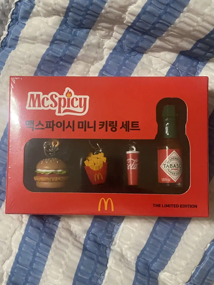 맥도날드 키링 맥스파이시 한정판