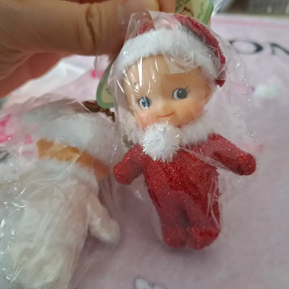 Santa Angel Kewpie Keyring