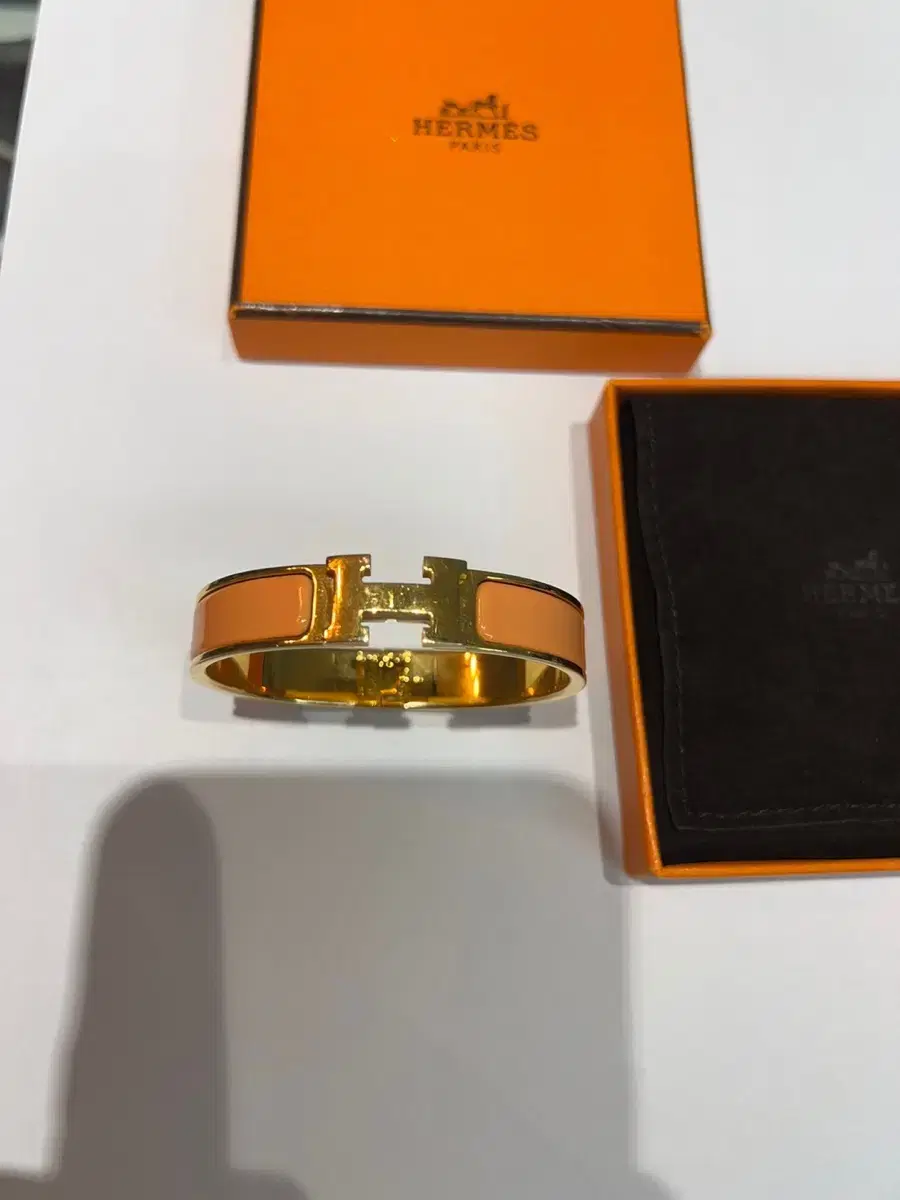 (Pm) Hermes Click-Ash Orange Gold