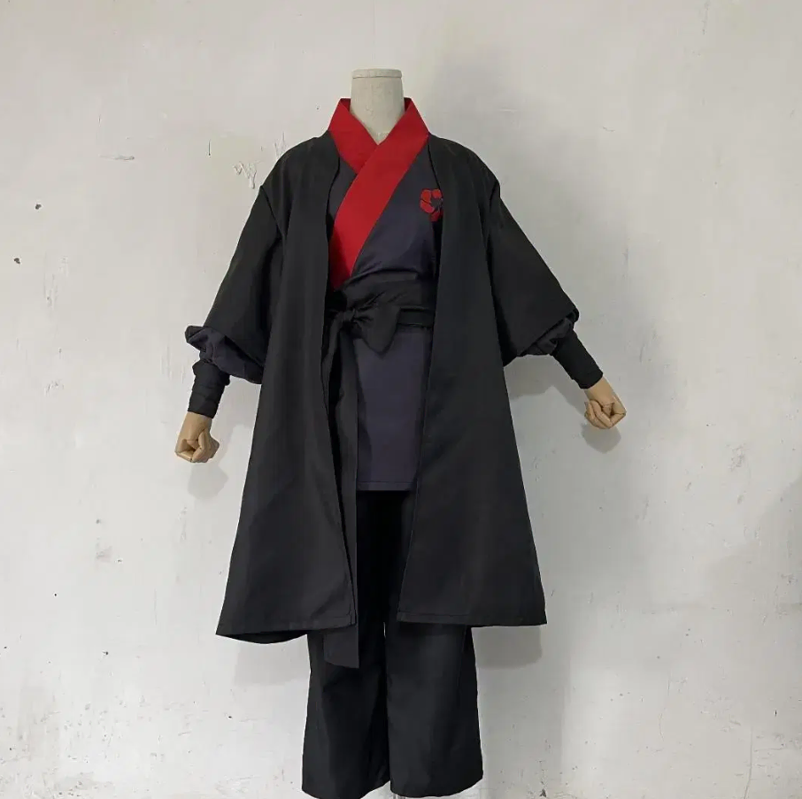 Return of the Blossoming Blade Qingming Costume 3 Disciples Black Uniform Cosplay Costume sell New