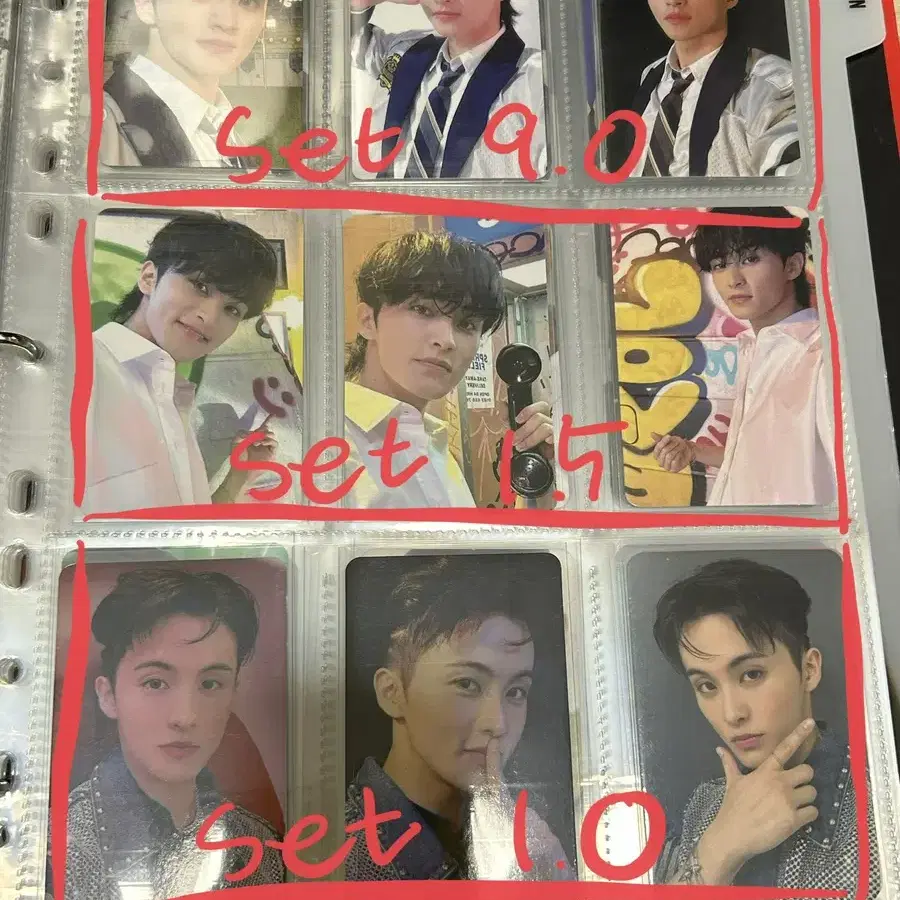 엔시티 마크 nct mark 포토카드 pc