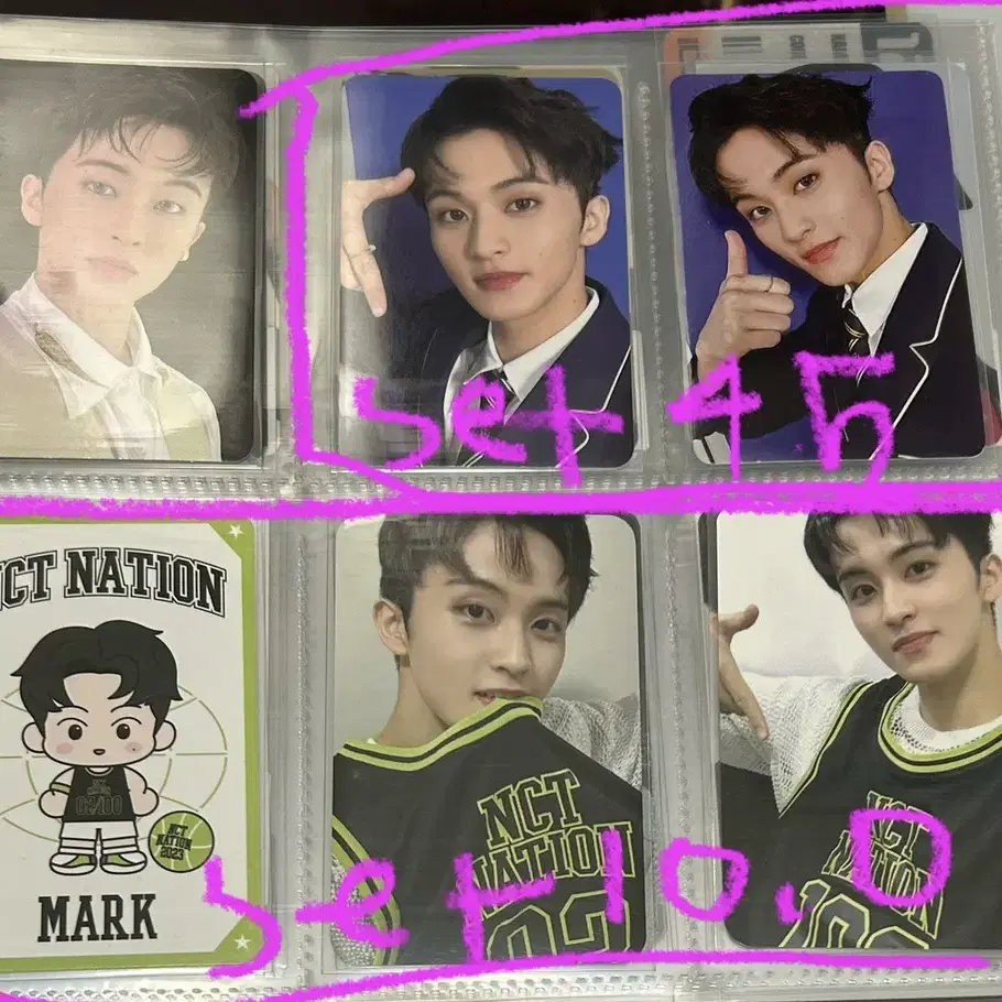 엔시티 마크 nct mark 포토카드 pc