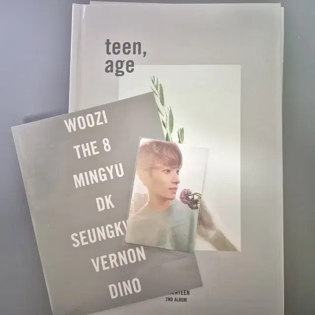 가격인하)박수 화이트 박화 도겸 포카+개봉앨범 세트