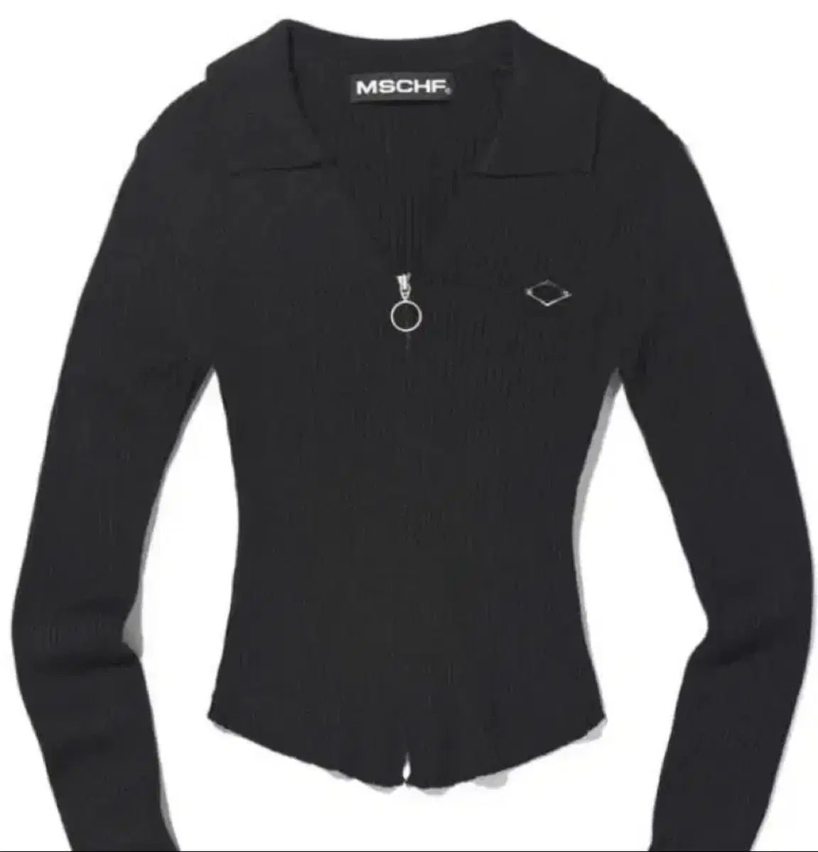 Mischief Long Sleeve Knit Zip Up