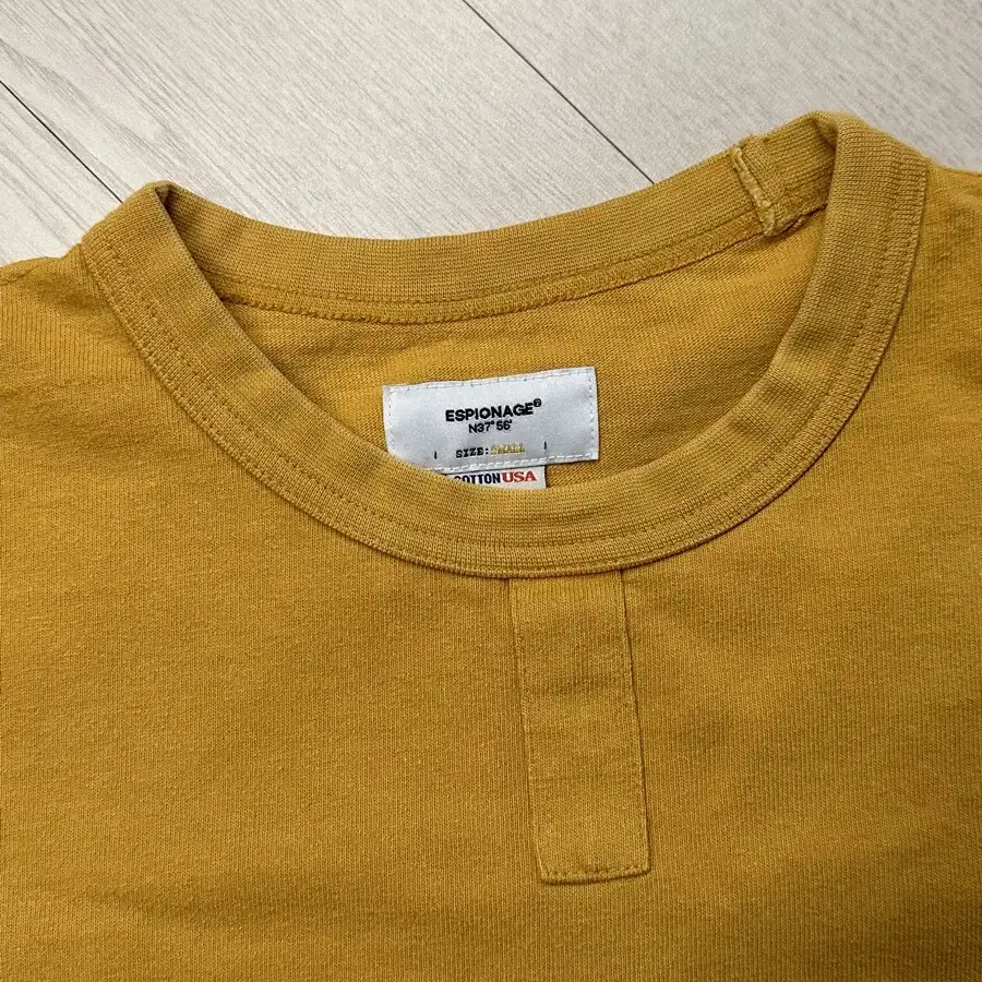 [S]에스피오나지 EG Symbol T-Shirt Mustard