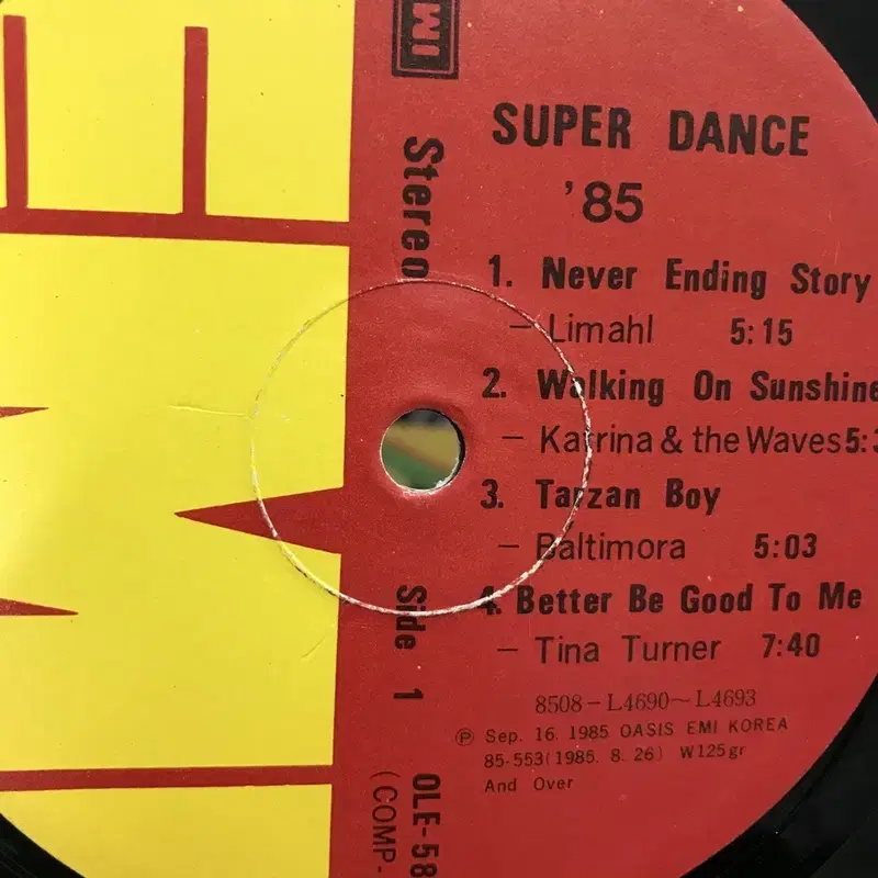 SUPER DANCE 85 LP / AA2000