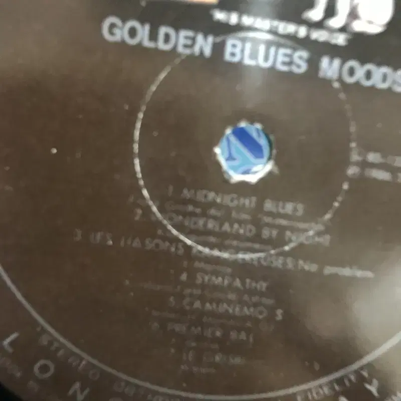 GOLDEN BLUES MOODS LP / AA2022