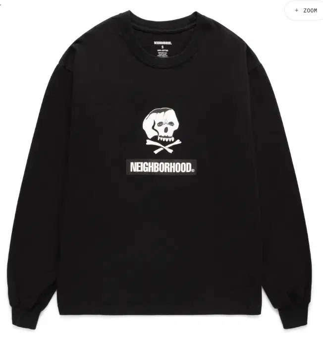 Neighborhood Hooded Skull Long Sleeve