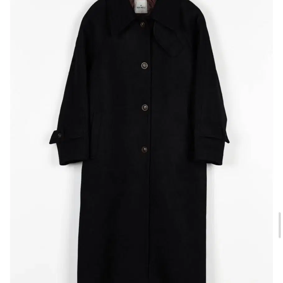 아바몰리 cashmere wool single coat