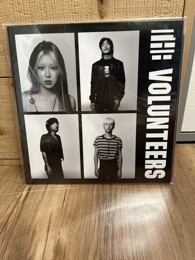 the volunteers lp 미개봉 판매(택포)