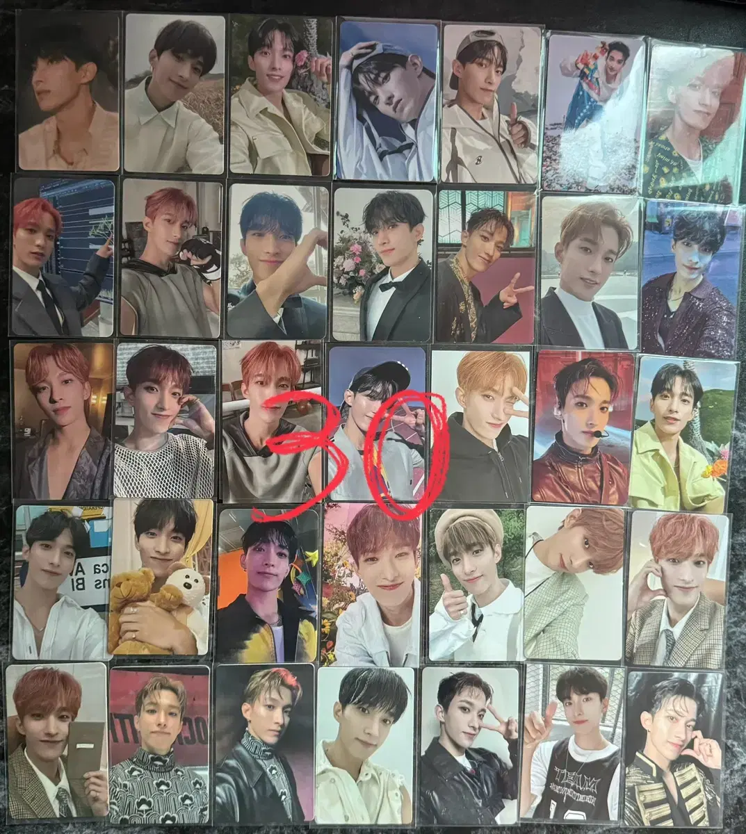 Seventeen dk lee seongmin photocard bulk Bulk WTS