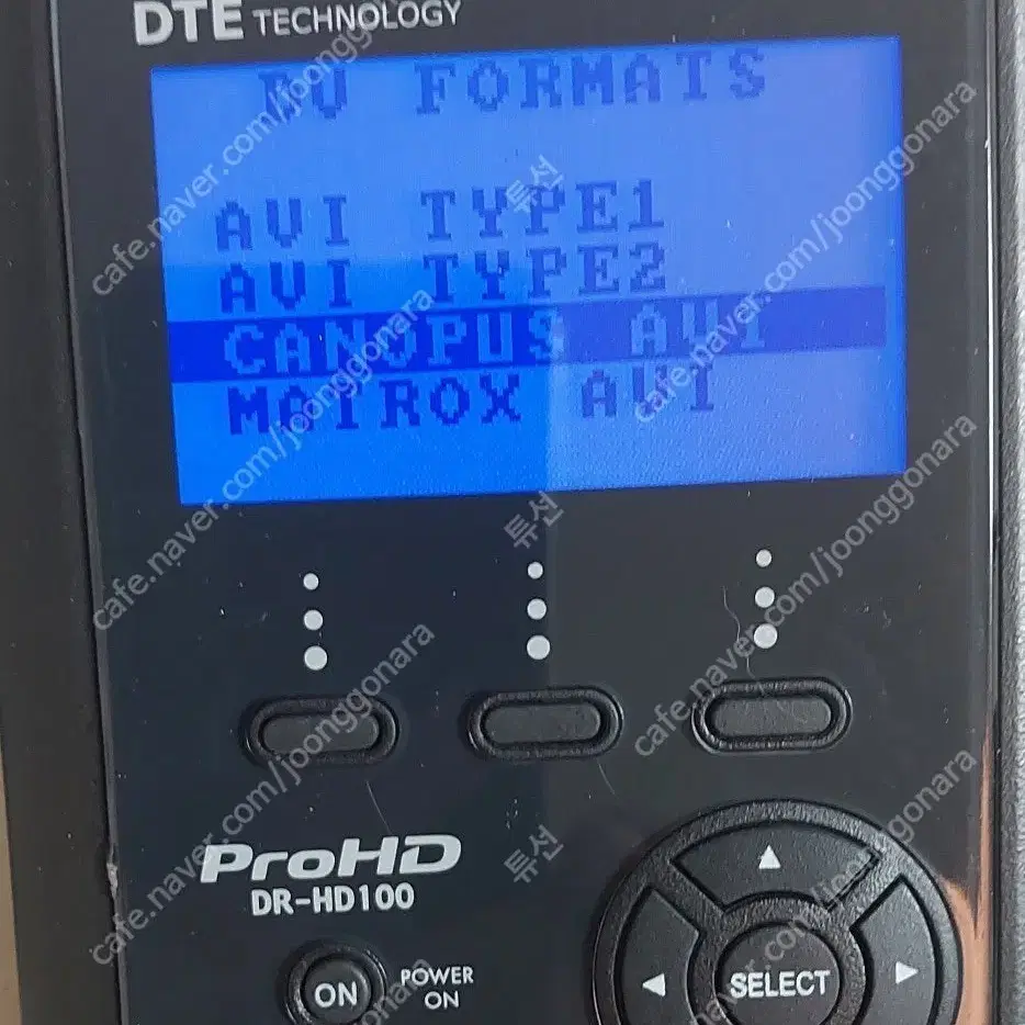 ProHD DR-HD100 휴대용 DTE 레코더