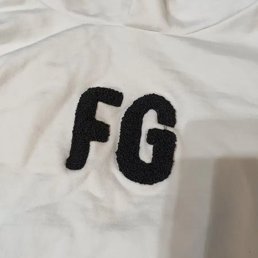 fear of God fog 흰색 정품 후드 후디 M 칸예 웨스트  점퍼