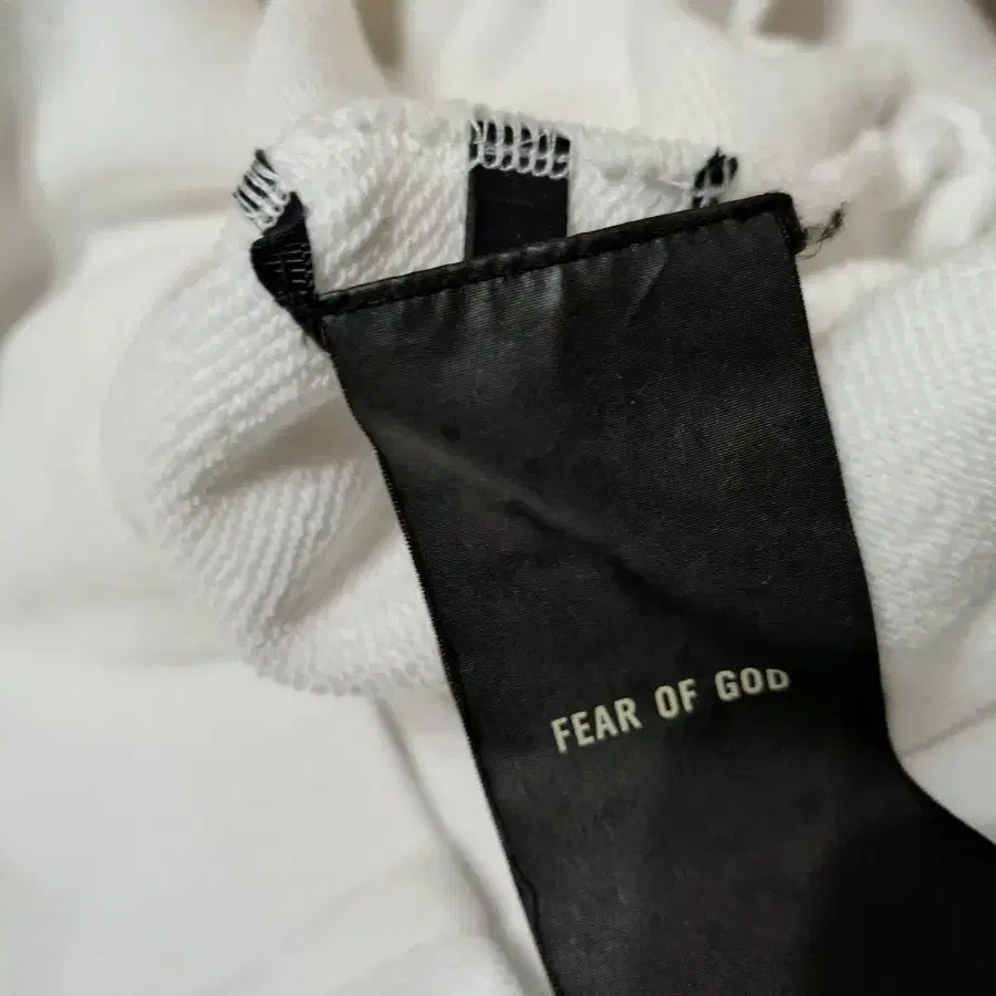 fear of God fog 흰색 정품 후드 후디 M 칸예 웨스트  점퍼