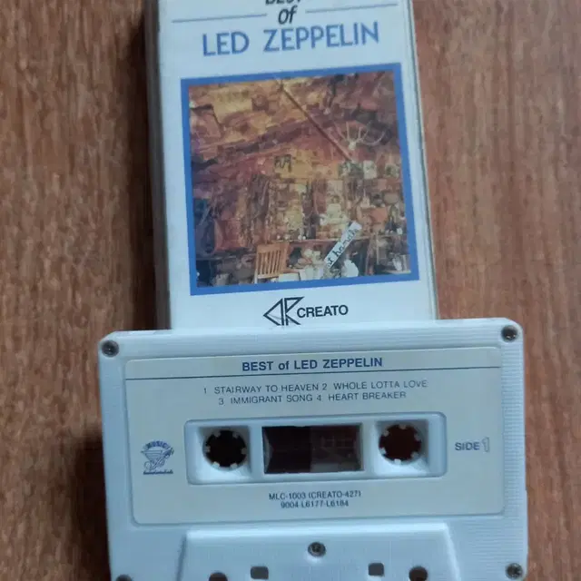 led zeppelin 레드제플린 카세트테이프