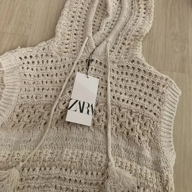 ZARA 자라 니트 후드