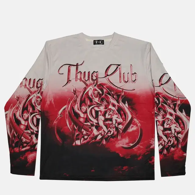 Thug club 떠그클럽 TC JPG Sleeve 악마 롱슬리브 2