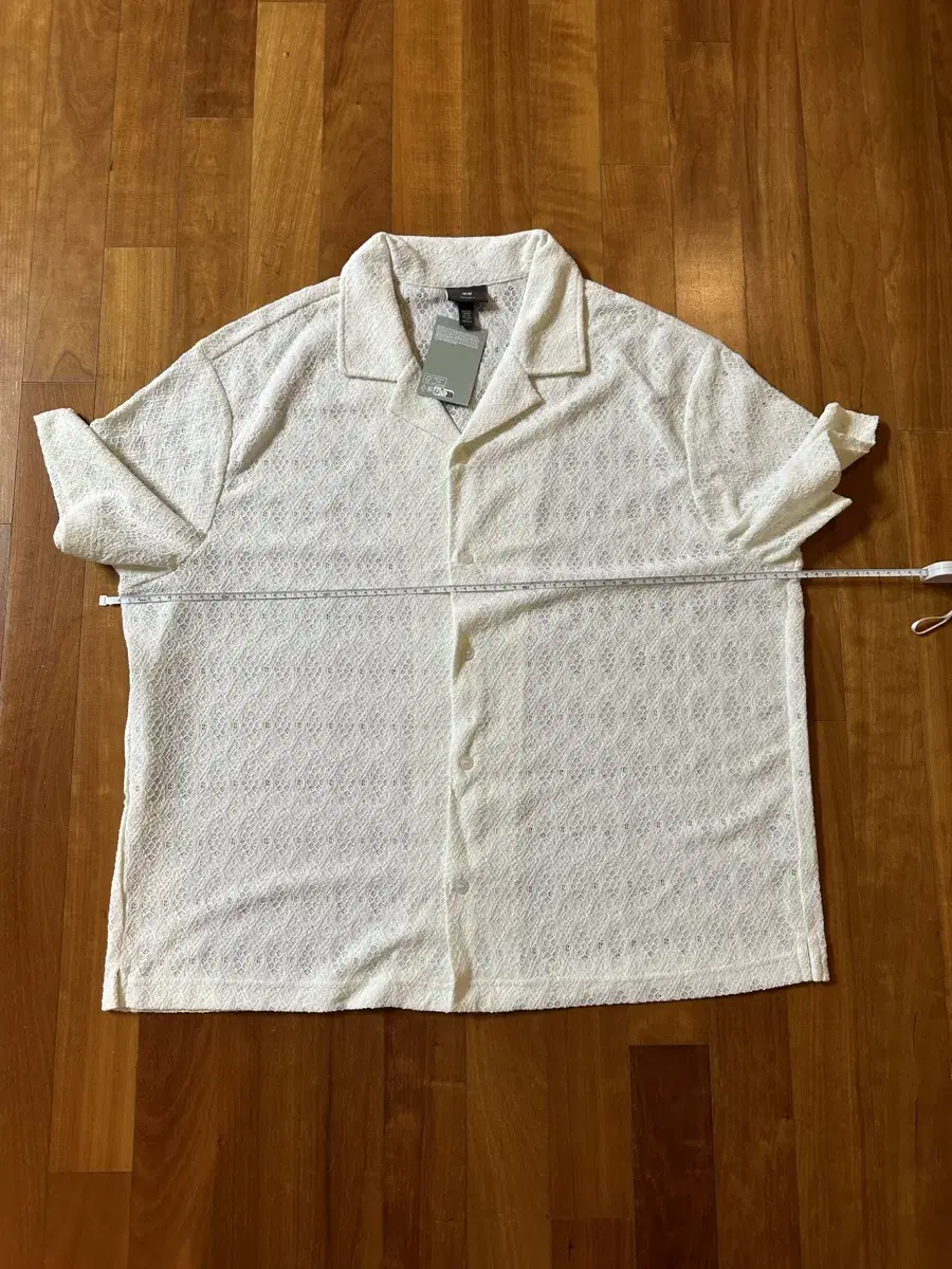 H&M New Arrivals Short-sleeved southern shirt big size XXL (110-115)