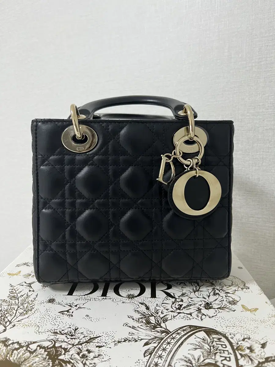 Dior Lady Bag Small Black