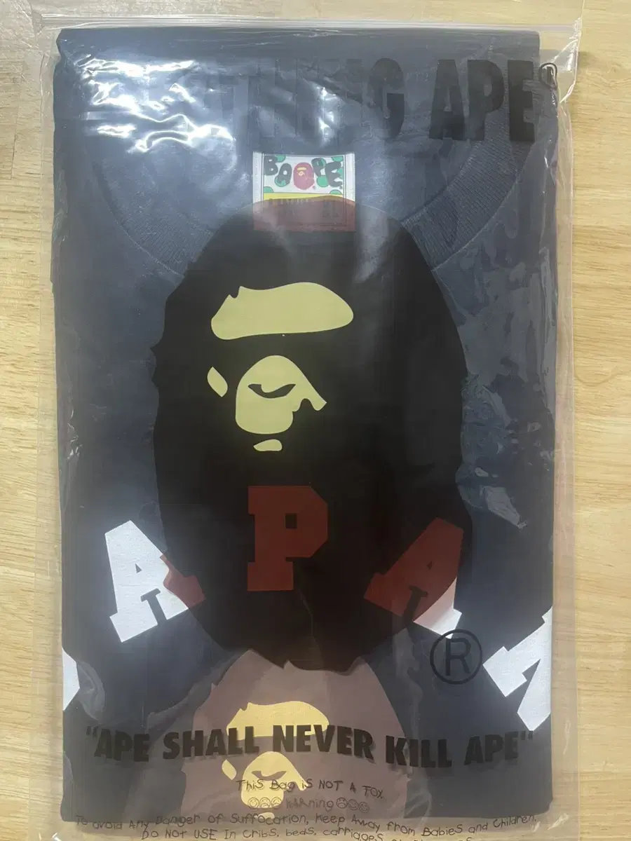 XL 베이프 bape 컬리지 반팔티