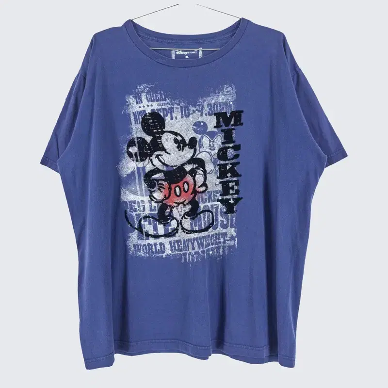 [Disney] Cotton Mickey Mouse Short Sleeve T-Shirt (Men's 110) A20575