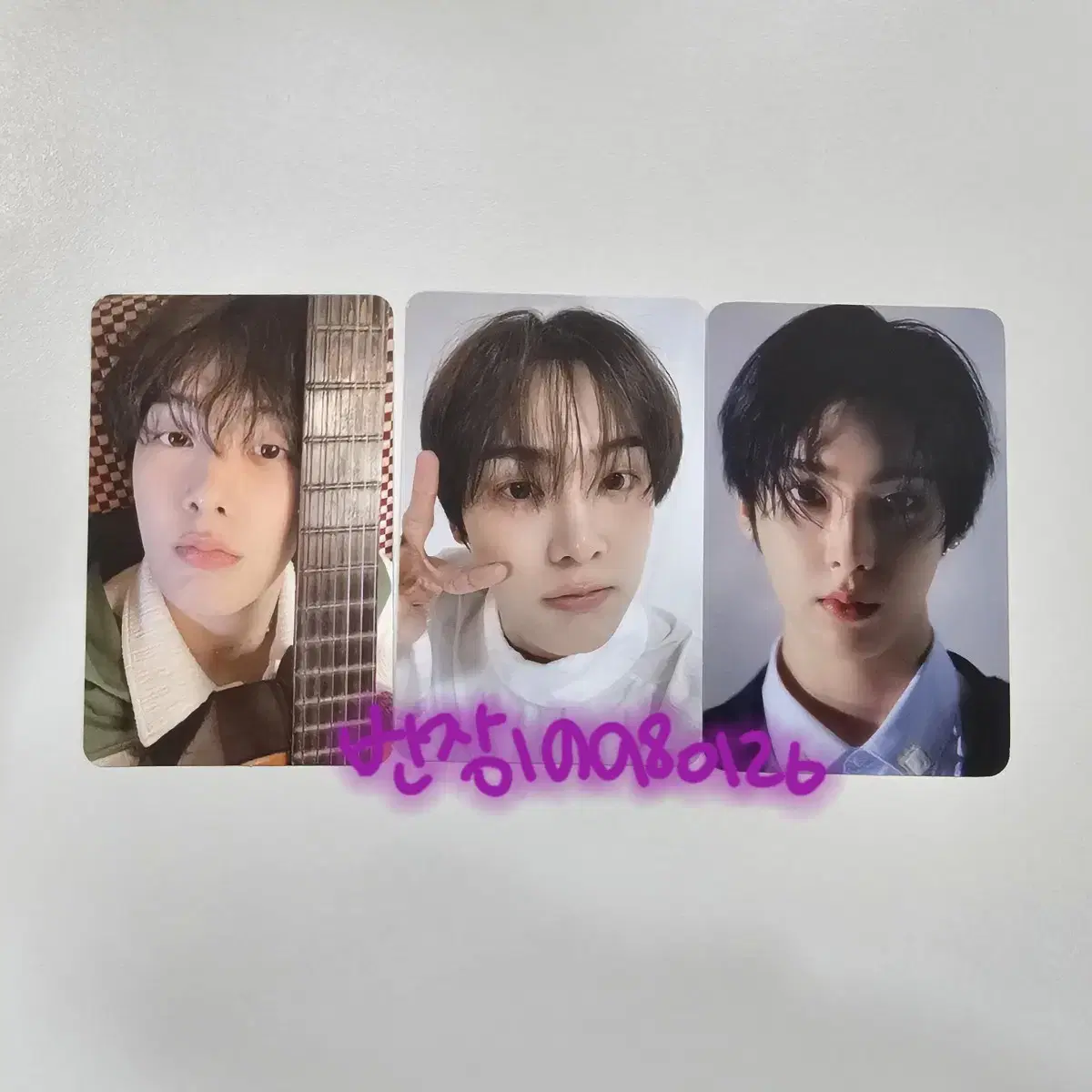 Astro yoon sanha Moonbin & Sanha fan con Diffusion Photocard