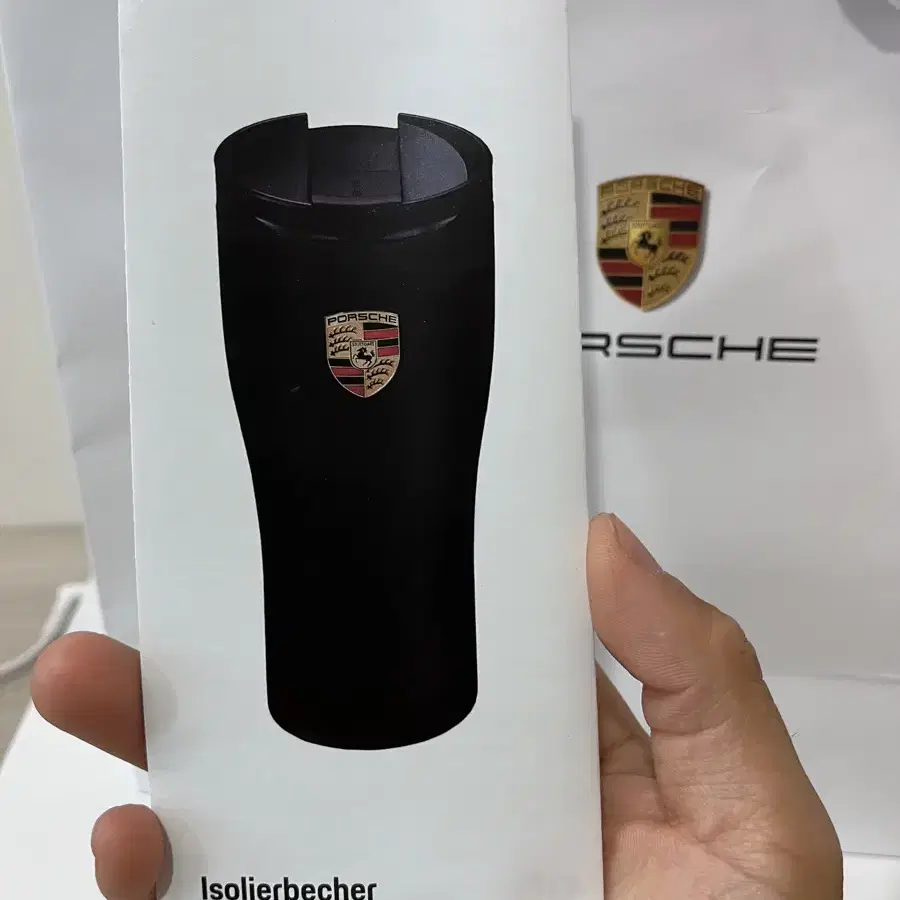 정품 포르쉐 텀블러 Isolierbecher Thermo mug (미개봉