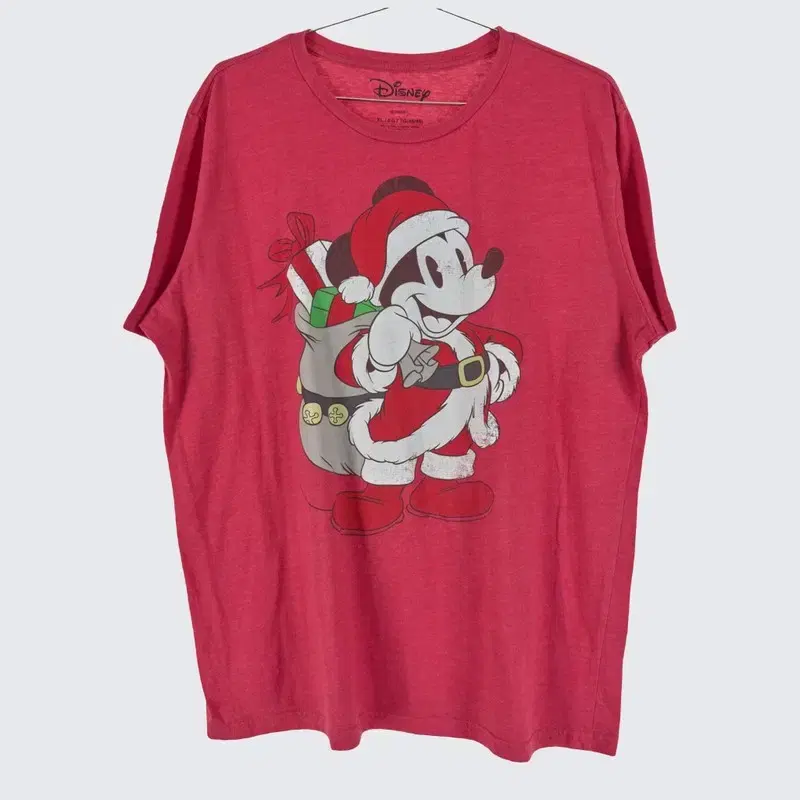 [Disney] Cotton Poly Mickey Mouse Short Sleeve T-Shirt (Men 110) A20577