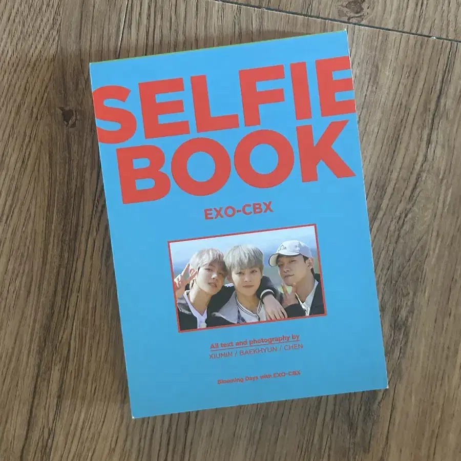 엑소 exo 첸백시 셀피북 cbx selfie book