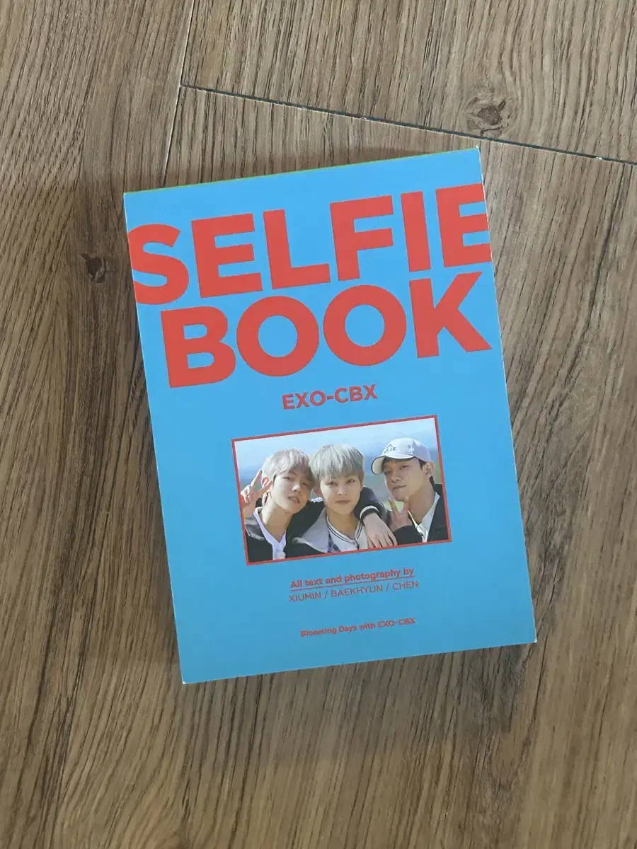 엑소 exo 첸백시 셀피북 cbx selfie book