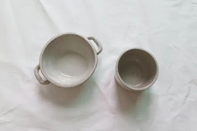 먼지서랍함 handmade 도자기 그릇