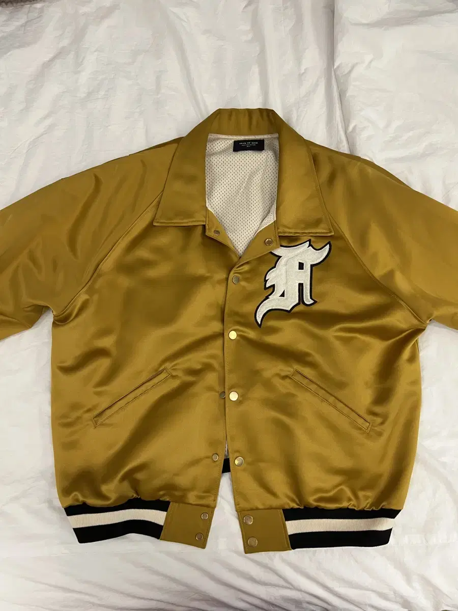 Pierre of God 5th Manuel Satin Jacket Yel