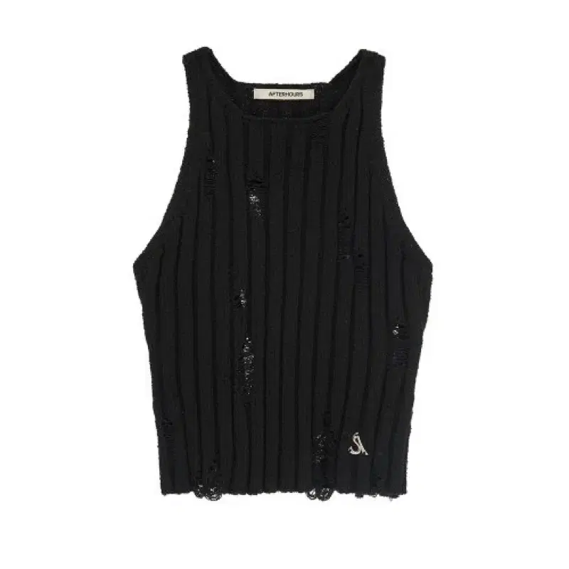 (새상품) 애프터아워즈 DISTRESSED KNIT SLEEVELESS