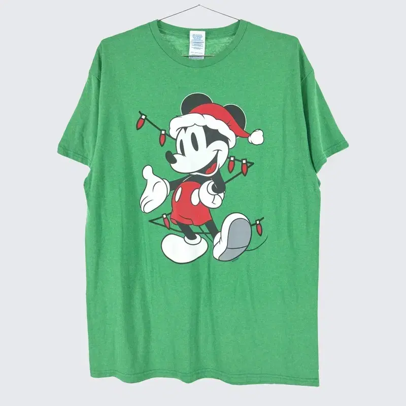 [Disney] Cotton Poly Mickey Mouse Short Sleeve T-Shirt (Men 100) A20589