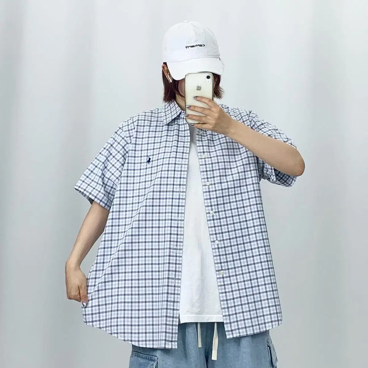 [XL]Polo Bloo Check Short Sleeve Shirt CH5330