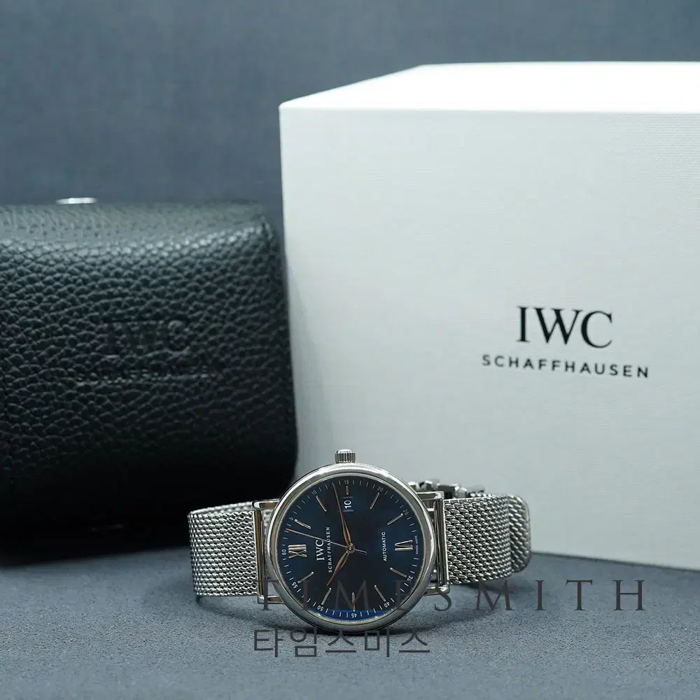 [IWC] 포르토피노 40 오토매틱 블루 IW356523