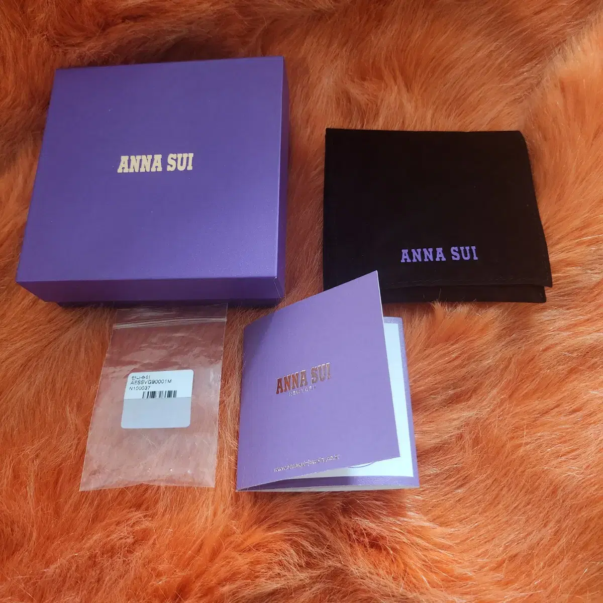 ANNA SUI 안나수이 진주 귀걸이 SV925