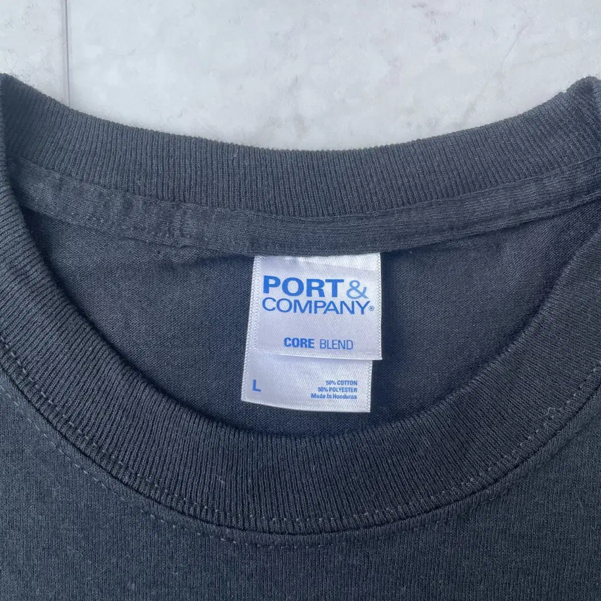 PORT&COMPANY 프린팅 반팔 티셔츠