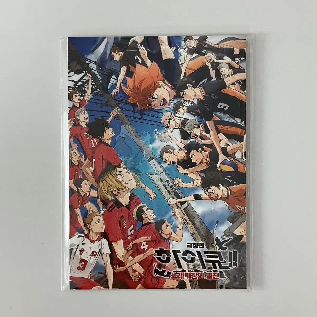 Haikyuu Theatrical Version Week 6 pre-order benefit Karasuno Accordion postcard Kard