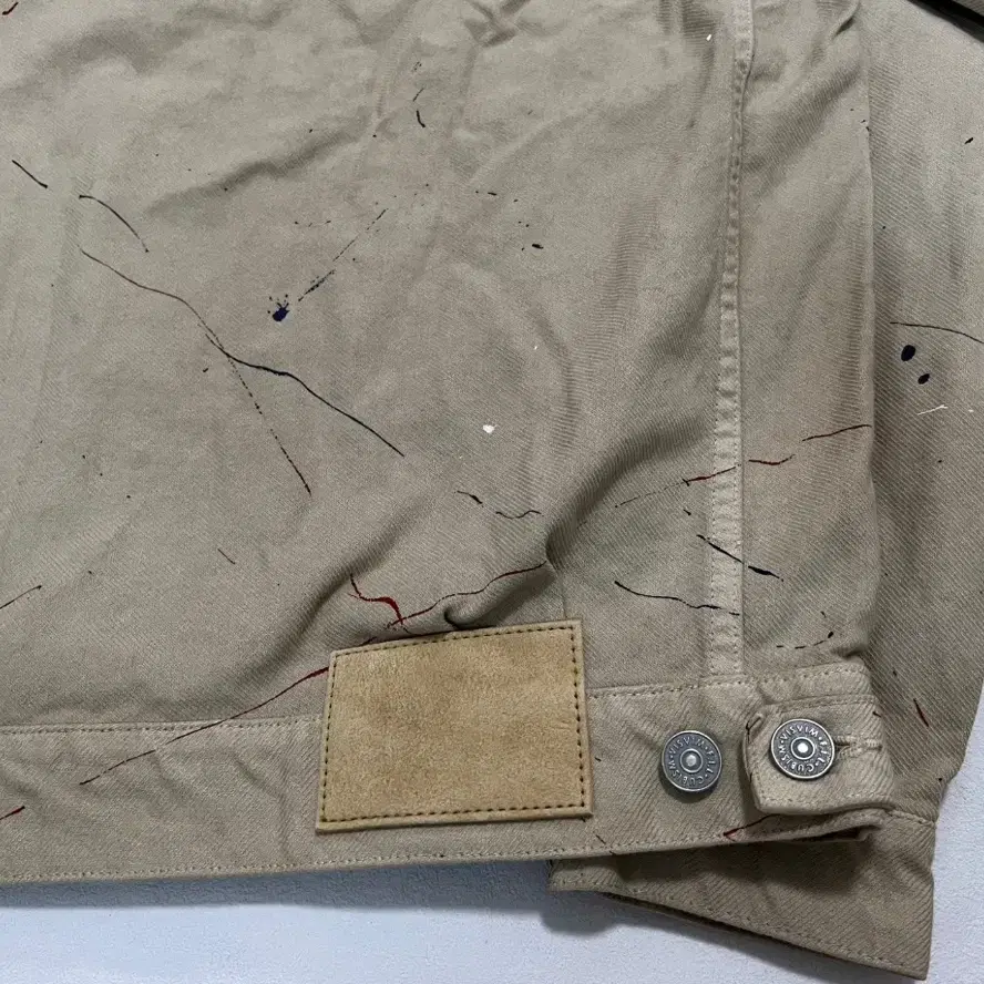 [1]비즈빔21SS FIL 101XX JKT Beige 데님 자켓