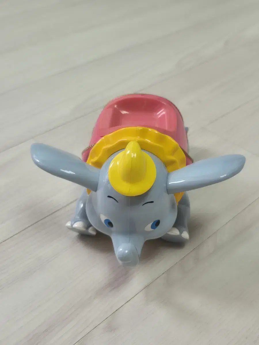 Tokyo Disney Resort Baby Elephant Dumbo the Candy Cane Prop Box Figurine