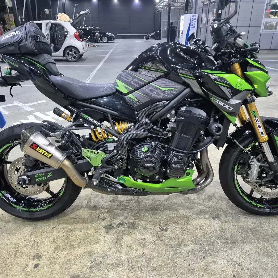 급처 가와사키 23년식 z900 z900se 올린즈/브렘보 브레이크 판매