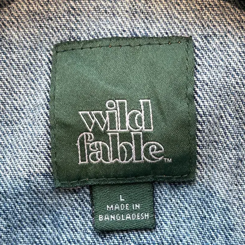 WILD FABLE  데님 자켓  XL