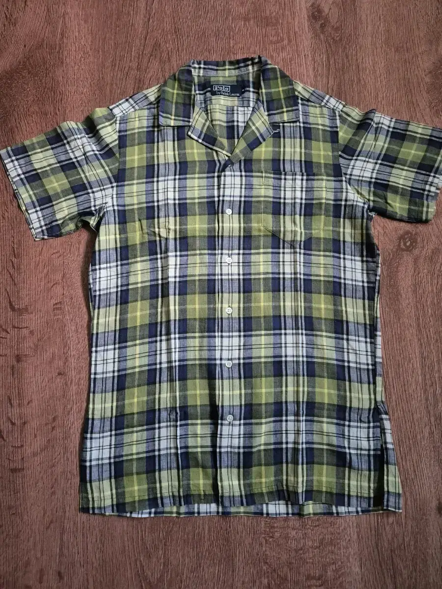 POLO Polo Ralph Lauren Madras Check Open Kara Shirt