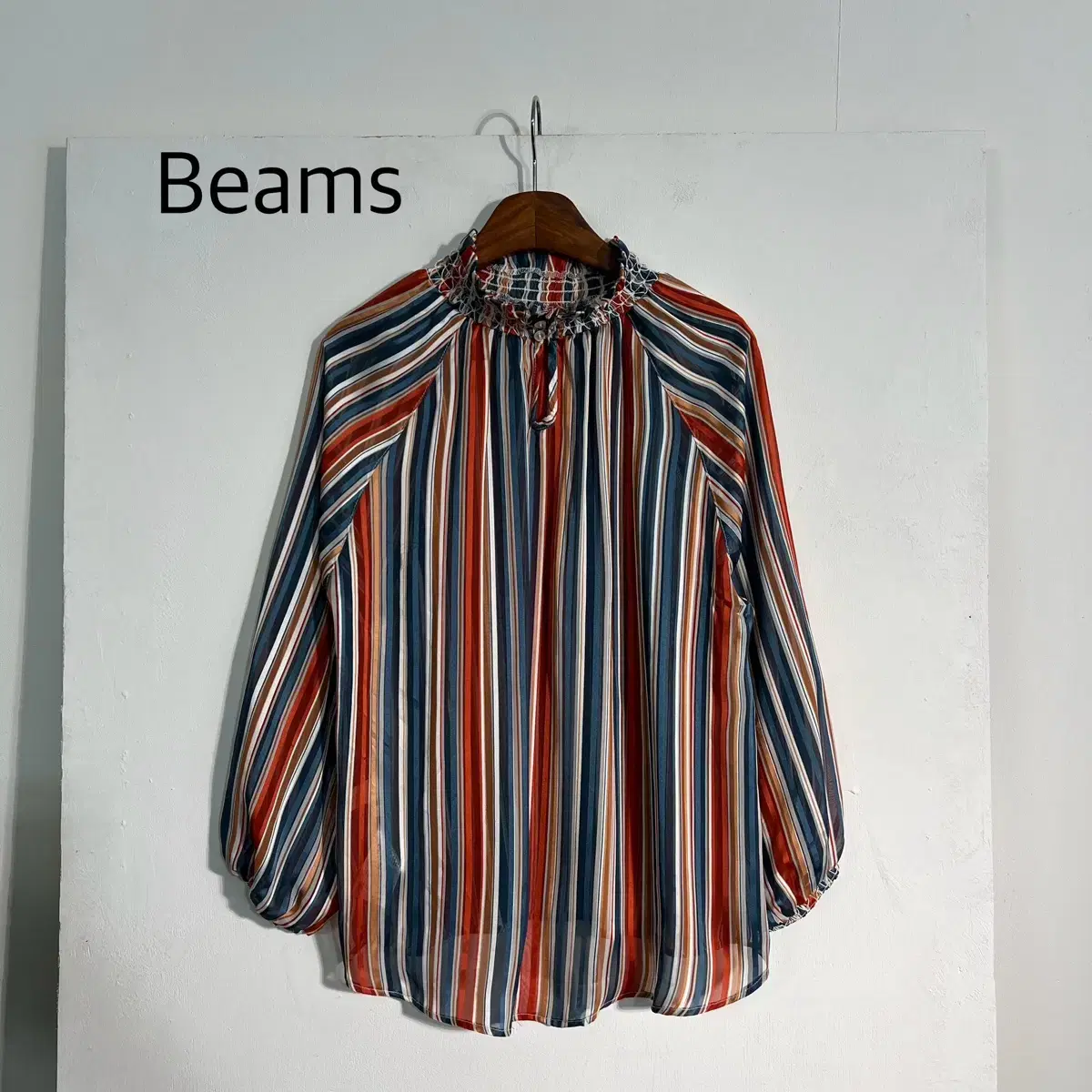 Beams 빔즈 블라우스