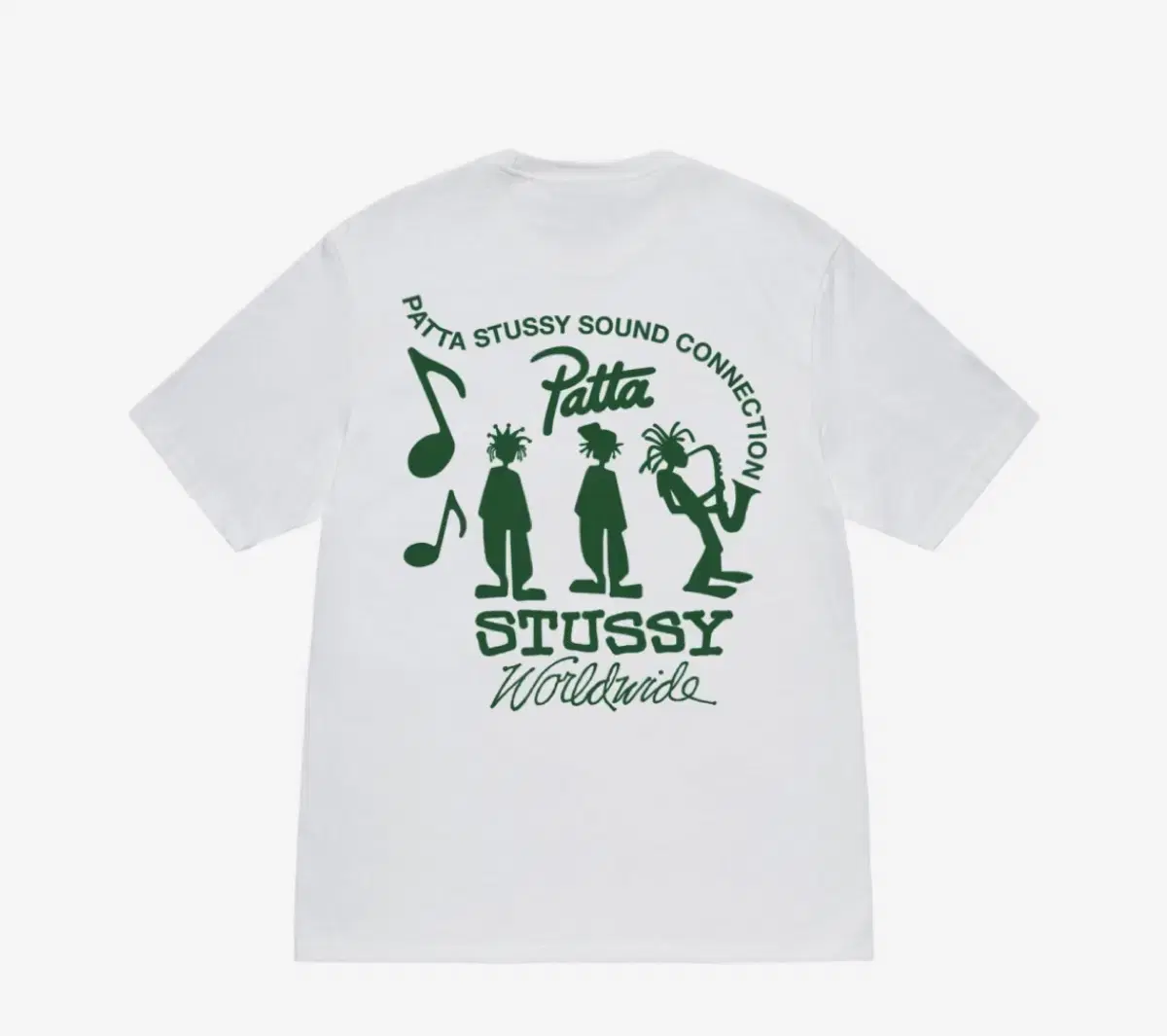 Stussy x Fata Sound Connection T-Shirt White (size L)