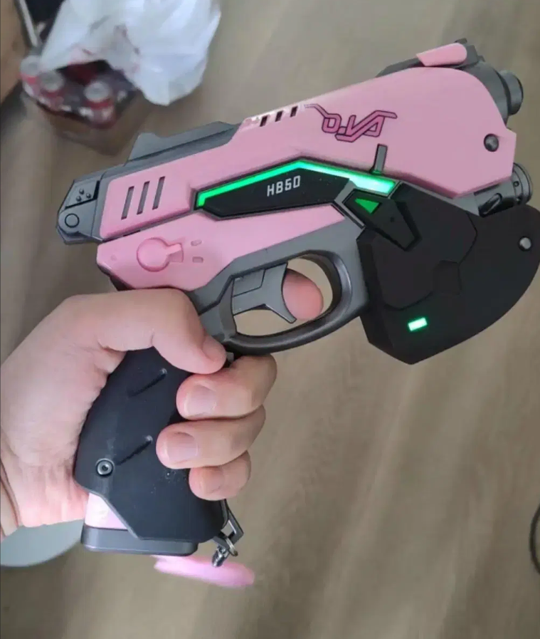 Diva Overwatch Power Bank DVA Overwatch Cosplay Props