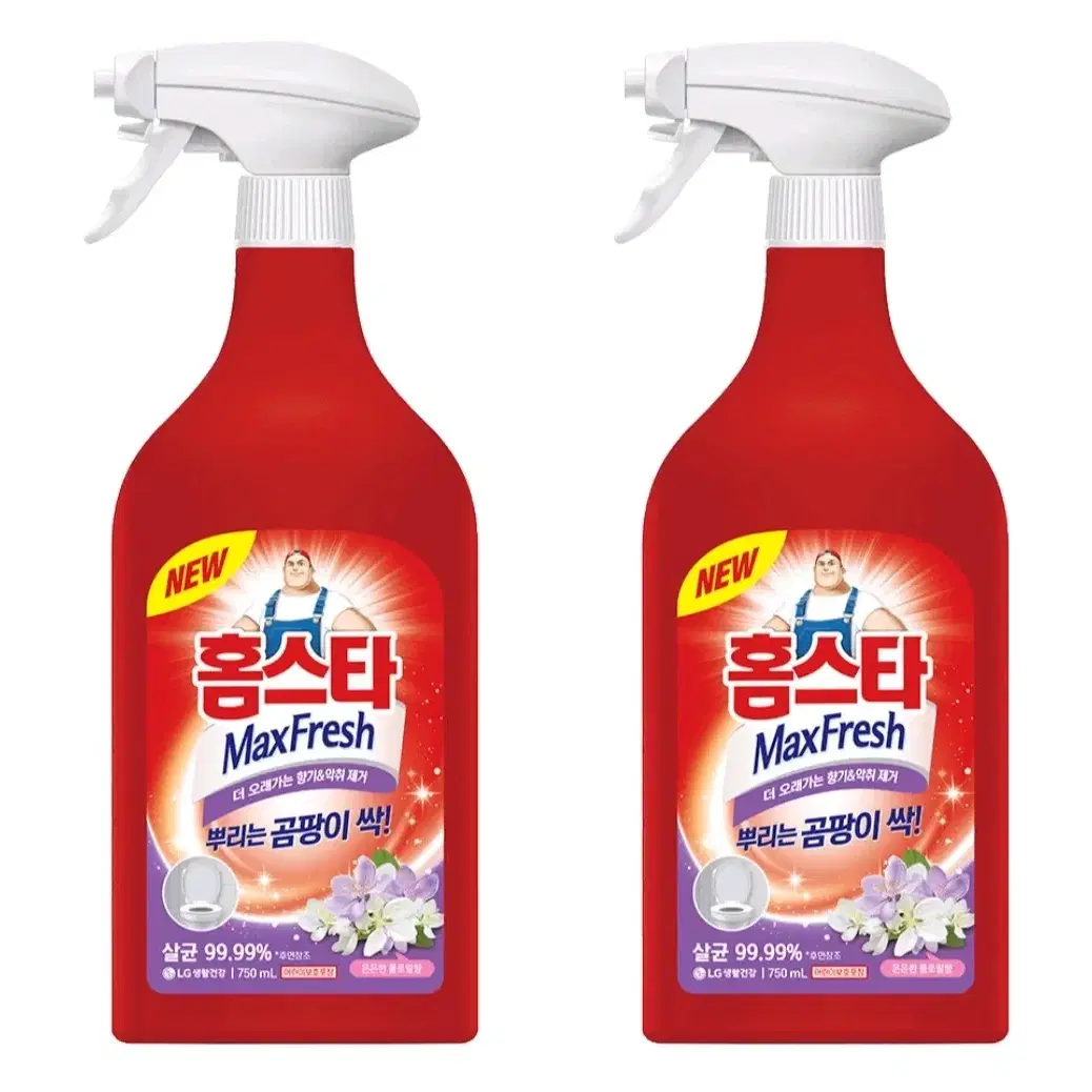 [무료배송] 홈스타 곰팡이싹 500ml 2개 맥스프레쉬 세정제