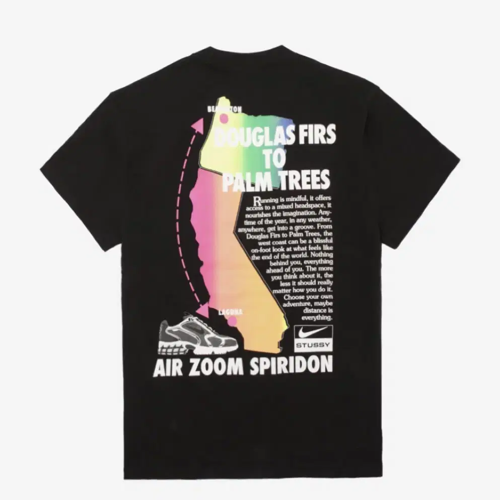 Nike x Stussy SS BR Spiridon T-Shirt Bla